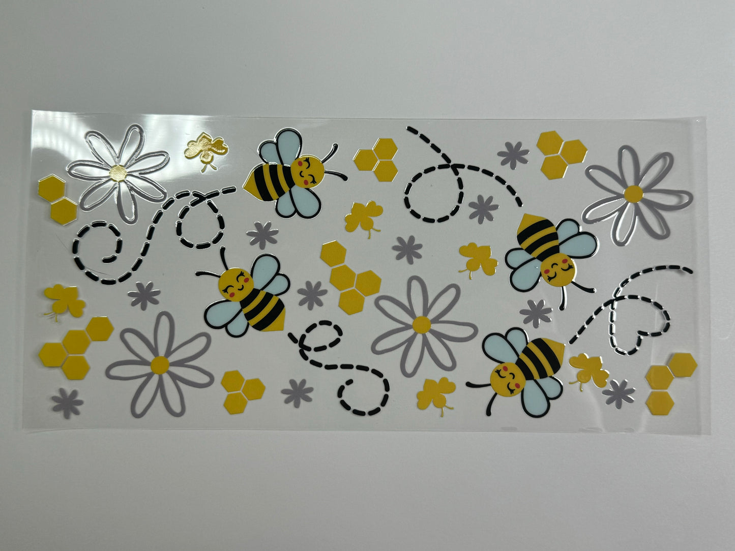 Bumble Bees UV DTF