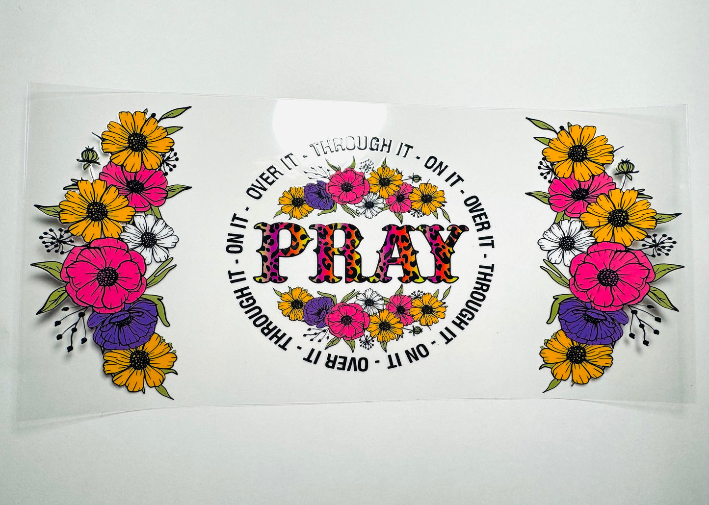 Pray On It UV DTF 16 oz Wrap