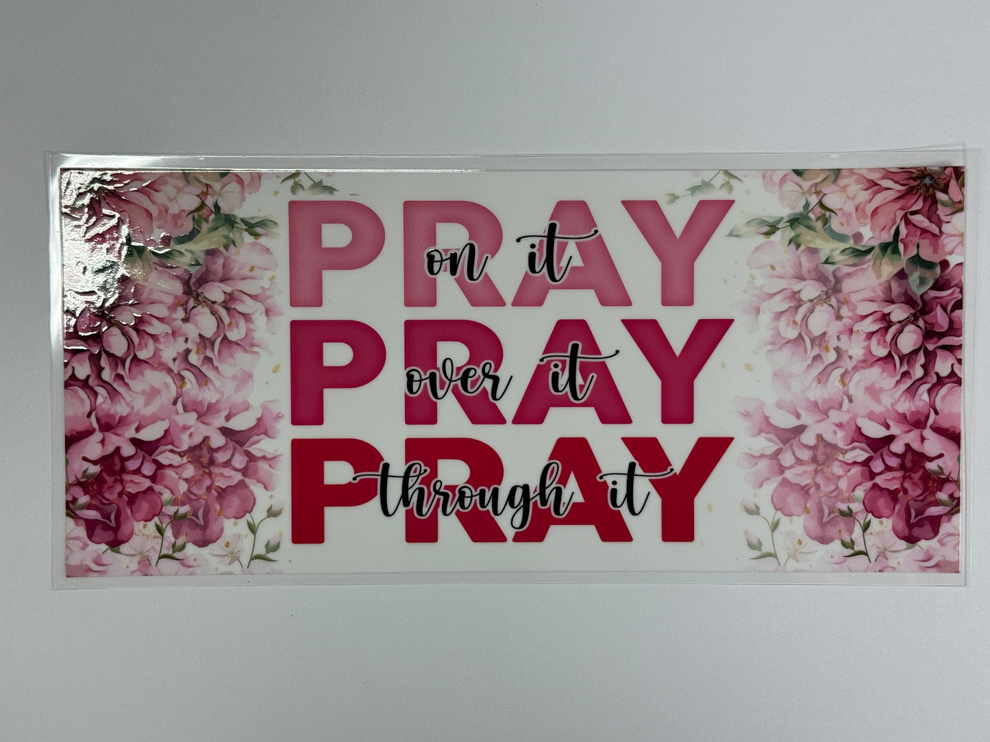 Just Pray (White Background)