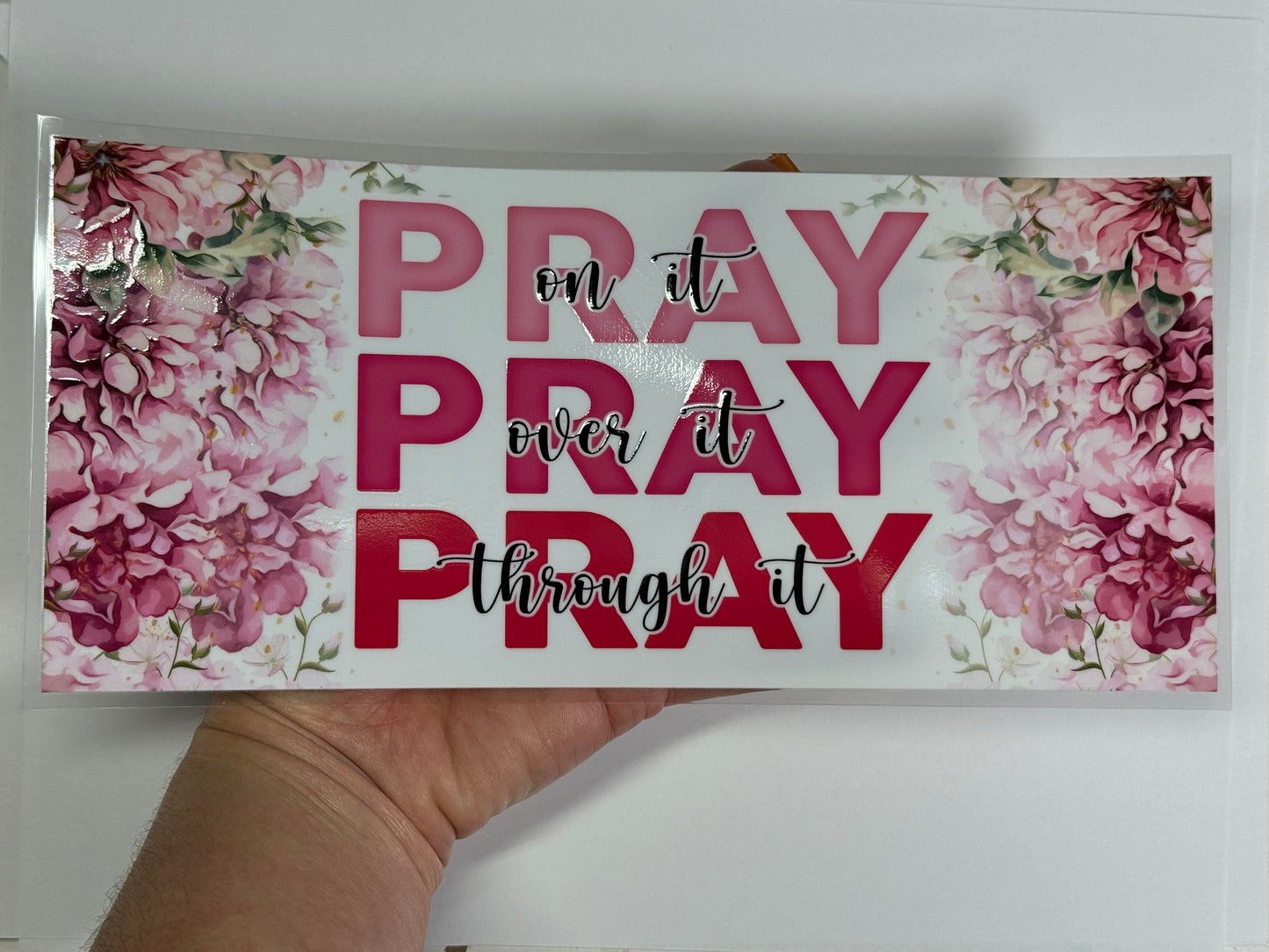 Just Pray (White Background)