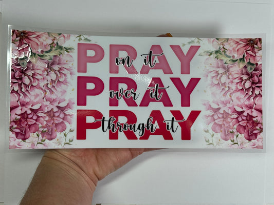 Just Pray (White Background)