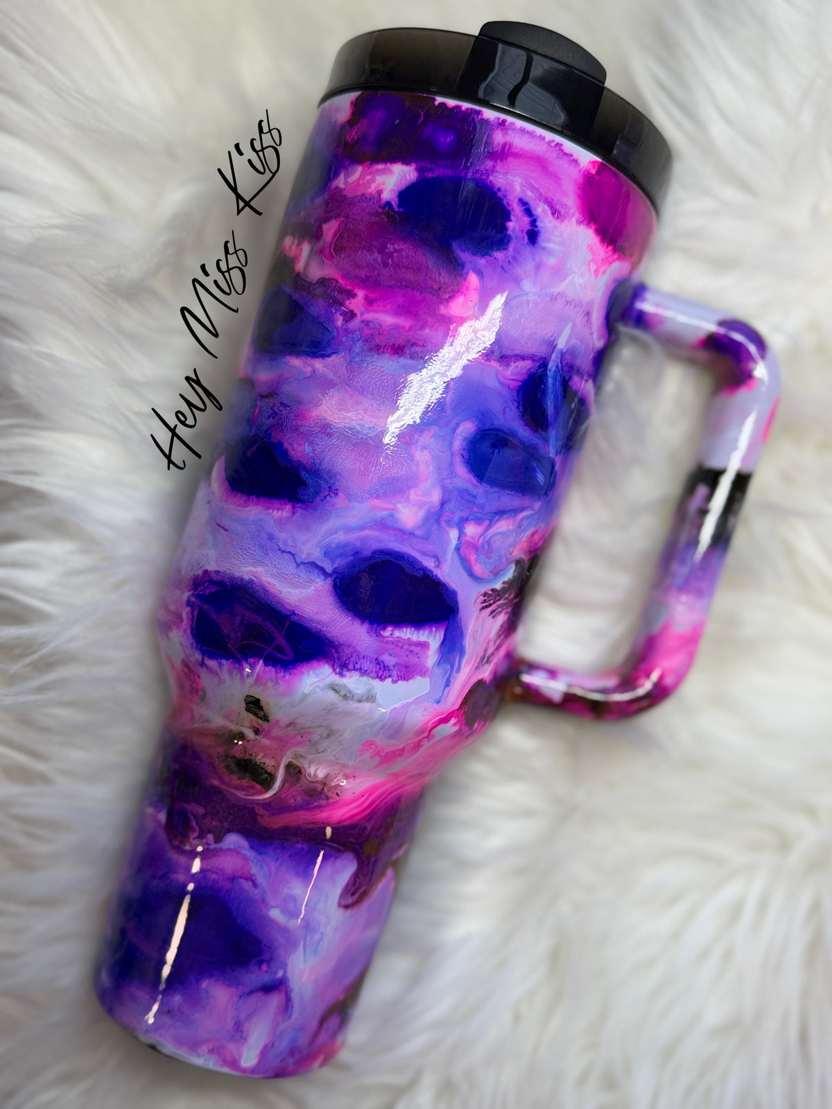 40 Ounce Purple Swirl