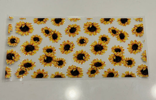 Sunflowers UV DTF 16 oz Wrap